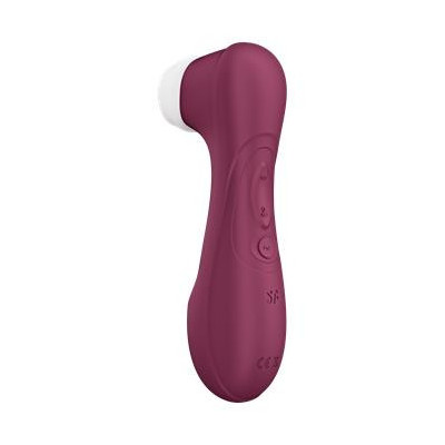 SATISFYER Pro 2 Gene 3 Technologie d'air liquide Aspiration et vibration Application Connect Rouge vin