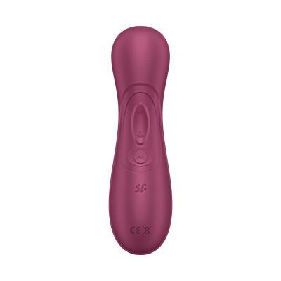 SATISFYER Pro 2 Gene 3 Technologie d'air liquide Aspiration et vibration Application Connect Rouge vin