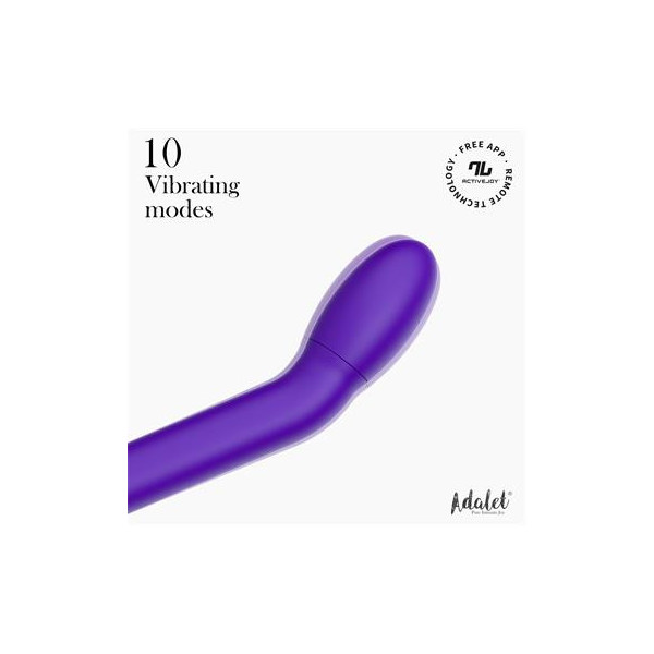 Vibromasseur ADALET Gently Gpoint avec application Violet