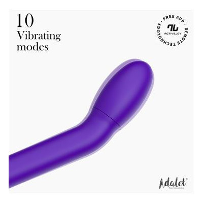 Vibromasseur ADALET Gently Gpoint avec application Violet