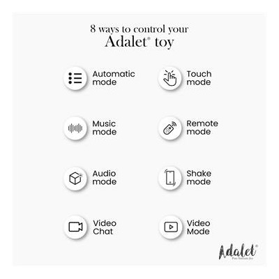 Vibromasseur ADALET Gently Gpoint avec application Violet