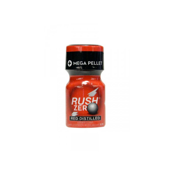 Poppers Rush Zero Red Distilled 10 ml