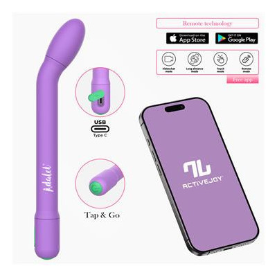 Vibromasseur ADALET Gently Gpoint avec application Lavande